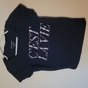 Glitter Tshirt, Joe Fresh, Size 6